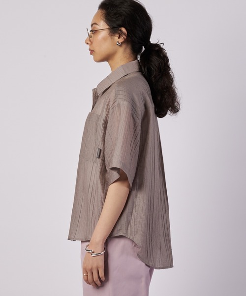 Eddie Bauer(エディーバウアー)の「エアロライト シアー ブラウス(シャツ/ブラウス・レディース・シルバーグレー/カーキブラウン/アイボリー・M/L/XL/S)」の11枚目の写真