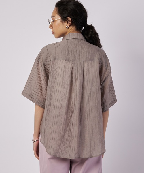 Eddie Bauer(エディーバウアー)の「エアロライト シアー ブラウス(シャツ/ブラウス・レディース・シルバーグレー/カーキブラウン/アイボリー・M/L/XL/S)」の12枚目の写真