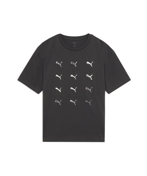 PUMA(プーマ)の「PUMA プーマ メンズ ESS エレベーテッド クール スケッチ キャット 半袖 Tシ(Tシャツ/カットソー・メンズ・ブラック/グレー/ホワイト・MEDIUM/LARGE/XX-LARGE/X-LARGE/SMALL)」の5枚目の写真