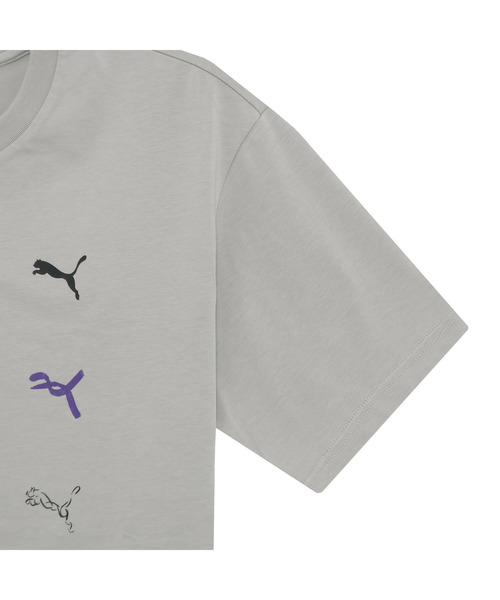 PUMA(プーマ)の「PUMA プーマ メンズ ESS エレベーテッド クール スケッチ キャット 半袖 Tシ(Tシャツ/カットソー・メンズ・ブラック/グレー/ホワイト・MEDIUM/LARGE/XX-LARGE/X-LARGE/SMALL)」の22枚目の写真