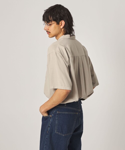 Steven Alan(スティーブンアラン)の「<Steven Alan> スラブ レギュラーカラー ショートスリーブ シャツ(シャツ/ブラウス・メンズ・ダークブラウン/ベージュ/ダークグレー/ライトブルー・XL/L/M/S)」の14枚目の写真
