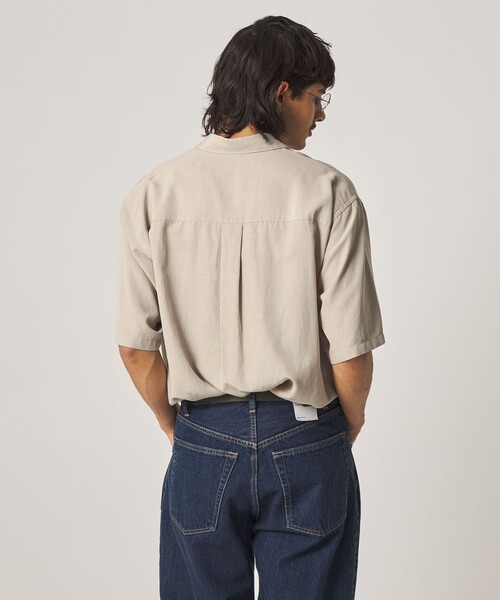 Steven Alan(スティーブンアラン)の「<Steven Alan> スラブ レギュラーカラー ショートスリーブ シャツ(シャツ/ブラウス・メンズ・ダークブラウン/ベージュ/ダークグレー/ライトブルー・XL/L/M/S)」の15枚目の写真