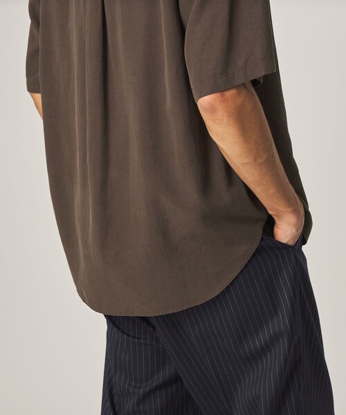 Steven Alan(スティーブンアラン)の「<Steven Alan> スラブ レギュラーカラー ショートスリーブ シャツ(シャツ/ブラウス・メンズ・ダークブラウン/ベージュ/ダークグレー/ライトブルー・XL/L/M/S)」の20枚目の写真