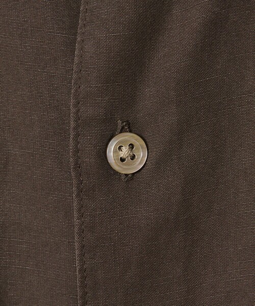 Steven Alan(スティーブンアラン)の「<Steven Alan> スラブ レギュラーカラー ショートスリーブ シャツ(シャツ/ブラウス・メンズ・ダークブラウン/ベージュ/ダークグレー/ライトブルー・XL/L/M/S)」の8枚目の写真