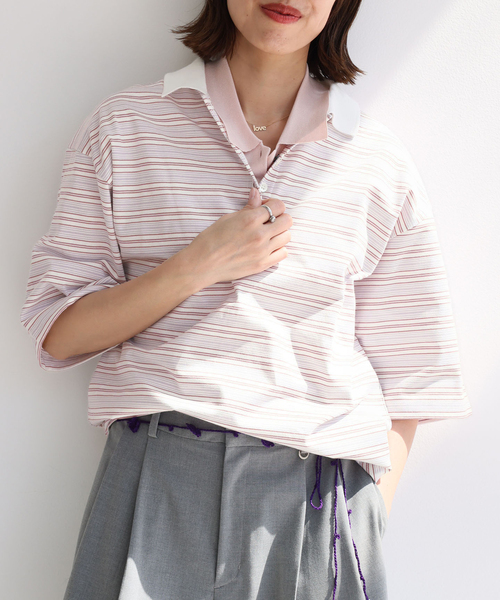 マルチボーダーラガーシャツ（Tシャツ/カットソー）｜IENA（イエナ）の