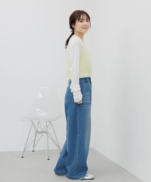 RETRO GIRL(レトロガール)の「【セットアイテム】ホルタービスチェ×インナーSET(Tシャツ/カットソー・レディース・ブラック/ライトグレー/イエロー・FREE)」の5枚目の写真