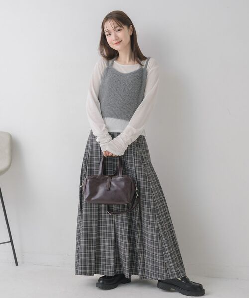 RETRO GIRL(レトロガール)の「【セットアイテム】ホルタービスチェ×インナーSET(Tシャツ/カットソー・レディース・ブラック/ライトグレー/イエロー・FREE)」の14枚目の写真