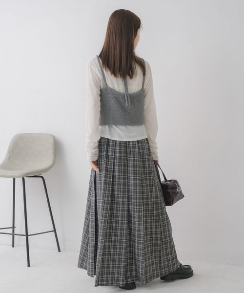 RETRO GIRL(レトロガール)の「【セットアイテム】ホルタービスチェ×インナーSET(Tシャツ/カットソー・レディース・ブラック/ライトグレー/イエロー・FREE)」の17枚目の写真
