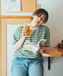 BRING（ブリング）の「DRYCOTTONY ヘビーウェイトボーダーTシャツ【BRING/ブリング】（Tシャツ/カットソー）」