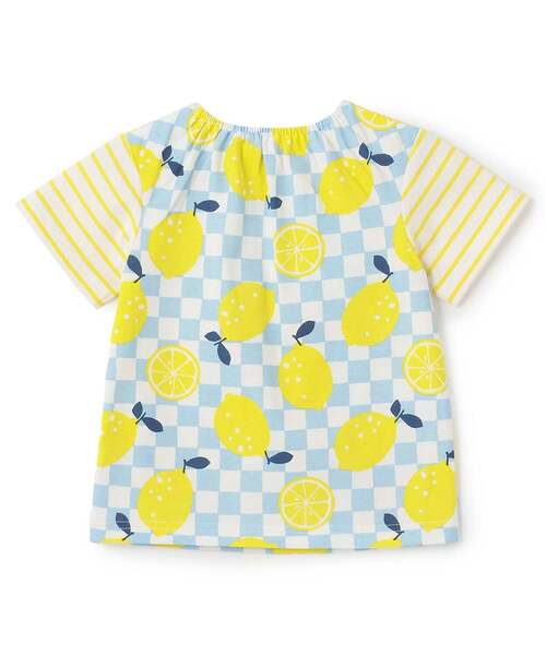 baby cheer(ベイビーチアー)の「シトラスTシャツ(Tシャツ/カットソー・キッズ・レモンイエロー・80cm/90cm/100cm/110cm/120cm)」の2枚目の写真
