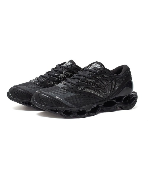 MIZUNO(ミズノ )の「(mizuno)WAVE PROPHECY LS GTX(スニーカー・レディース・ブラック・24cm/25cm)」の4枚目の写真