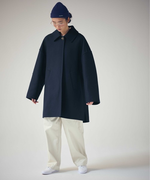 SEA（シー）の「Seavalley ワッチキャップ（ニットキャップ/ビーニー・レディース・チャコールグレー/ブラック/ネイビー・ONE SIZE）」の5枚目の写真