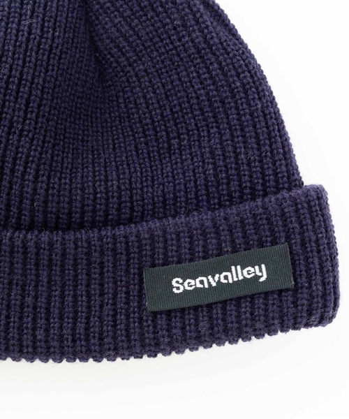 SEA（シー）の「Seavalley ワッチキャップ（ニットキャップ/ビーニー・レディース・チャコールグレー/ブラック/ネイビー・ONE SIZE）」の6枚目の写真