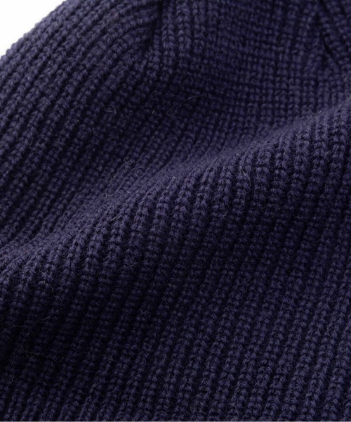 SEA（シー）の「Seavalley ワッチキャップ（ニットキャップ/ビーニー・レディース・チャコールグレー/ブラック/ネイビー・ONE SIZE）」の7枚目の写真