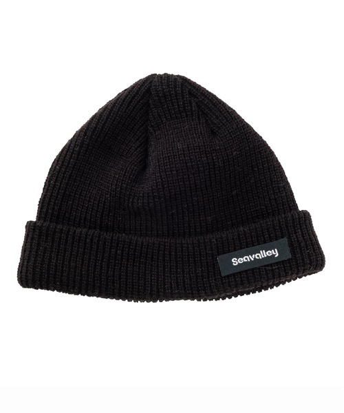 SEA（シー）の「Seavalley ワッチキャップ（ニットキャップ/ビーニー・レディース・チャコールグレー/ブラック/ネイビー・ONE SIZE）」の8枚目の写真