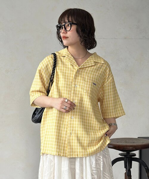 PENNEYS(ぺニーズ)の「【PENNEYS】アソートパナマ半袖開襟シャツ(シャツ/ブラウス・メンズ・グリーン/イエロー/サックスブルー・MEDIUM/LARGE)」の1枚目の写真