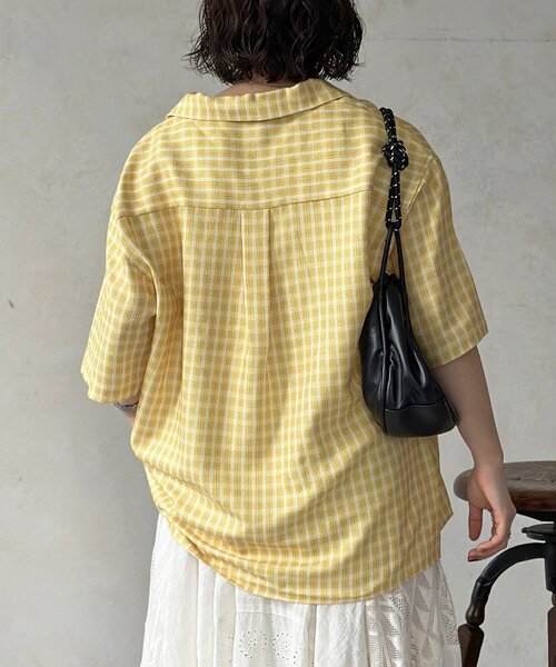 PENNEYS(ぺニーズ)の「【PENNEYS】アソートパナマ半袖開襟シャツ(シャツ/ブラウス・メンズ・グリーン/イエロー/サックスブルー・MEDIUM/LARGE)」の13枚目の写真