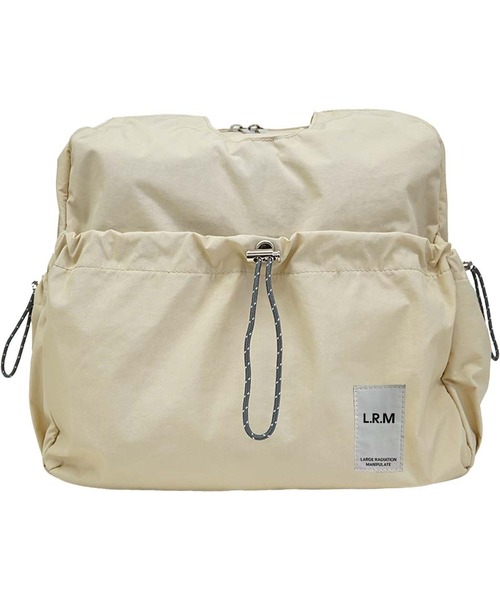 L.R.M(エルアールエム)の「L.R.M ドロストあおりトート(トートバッグ・レディース・ライトベージュ/ブラック/シルバー/ライトグレー・FREE)」の12枚目の写真