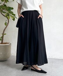 un dix cors（アンディコール）の「麻調シアースパンパンツ（その他パンツ）」