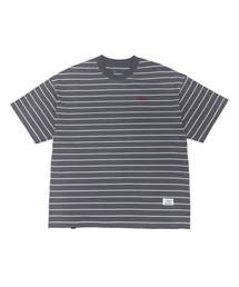 STRIPE SHORT SLEEVES GREY