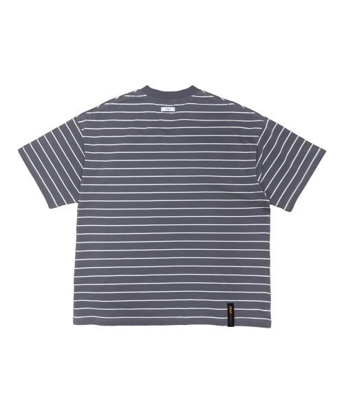 STIGMA(スティグマ)の「STRIPE SHORT SLEEVES GREY(Tシャツ/カットソー・メンズ・その他・SMALL/MEDIUM/LARGE)」の2枚目の写真