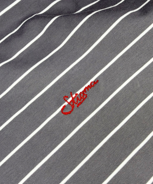 STIGMA(スティグマ)の「STRIPE SHORT SLEEVES GREY(Tシャツ/カットソー・メンズ・その他・SMALL/MEDIUM/LARGE)」の4枚目の写真