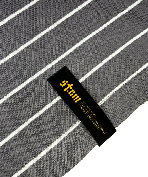 STIGMA(スティグマ)の「STRIPE SHORT SLEEVES GREY(Tシャツ/カットソー・メンズ・その他・SMALL/MEDIUM/LARGE)」の7枚目の写真