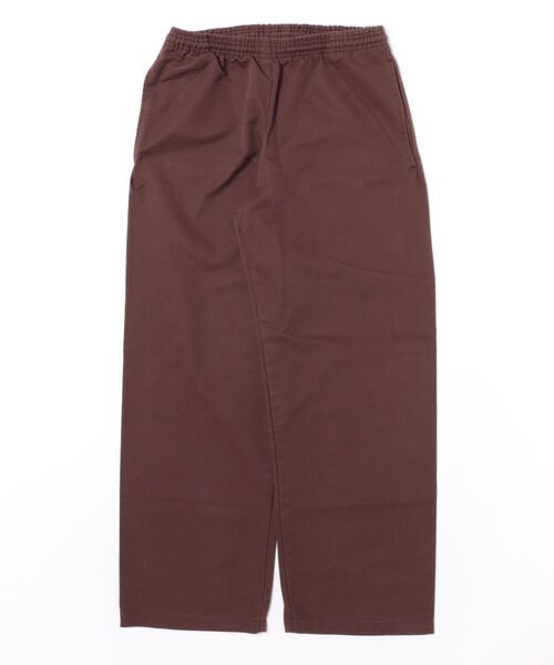 LOS ANGELES APPAREL(ロサンゼルスアパレル)の「【Los Angeles Apparel/ロスアンゼルス アパレル】Prison Pant/ ポリコットンツイル ワイドストレート イージーパンツ(その他パンツ・メンズ・ブラック/ブラウン・SMALL/MEDIUM/LARGE/X-LARGE)」の2枚目の写真