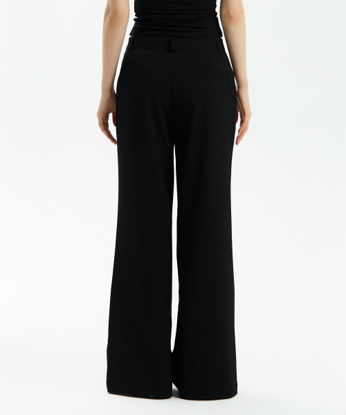 MMAK(マーク)の「ブーツカットローレイズスラックス (BK)(スラックス・レディース・その他・SMALL/MEDIUM)」の3枚目の写真