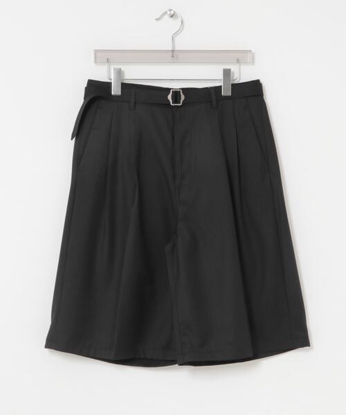 ANOTHER OFFICE(アナザー オフィス)の「ANOTHER OFFICE H.STRIPE BERMUDA PANTS(その他パンツ・メンズ・ブラック・3/2)」の9枚目の写真