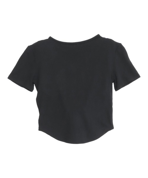 ANAP（アナップ）の「カップ付 Vネック ぴたっとTシャツ（Tシャツ/カットソー・レディース・ブラック/ホワイト・F）」の17枚目の写真