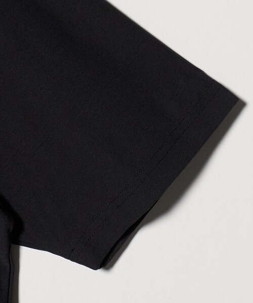 UNITED ARROWS GOLF(ユナイテッドアローズゴルフ)の「メンズ エンボス モックネック シャツ 吸水速乾 UV(Tシャツ/カットソー・メンズ・ブラック/ホワイト・M/XL/L)」の5枚目の写真