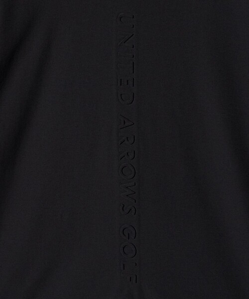 UNITED ARROWS GOLF(ユナイテッドアローズゴルフ)の「メンズ エンボス モックネック シャツ 吸水速乾 UV(Tシャツ/カットソー・メンズ・ブラック/ホワイト・M/XL/L)」の8枚目の写真