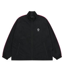 CHIN DOWN（チンダウン）の「NYLON TRACK JACKET (BLACK)（ナイロンジャケット）」