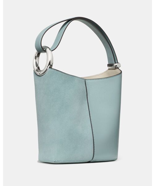 kate spade new york(ケイトスペード ニューヨーク)の「ヘイロー ミニ バケット バッグ(ショルダーバッグ・レディース・ブルー・ONESIZE)」の4枚目の写真