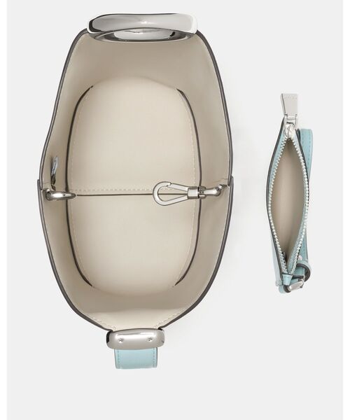 kate spade new york(ケイトスペード ニューヨーク)の「ヘイロー ミニ バケット バッグ(ショルダーバッグ・レディース・ブルー・ONESIZE)」の5枚目の写真