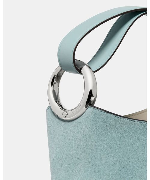 kate spade new york(ケイトスペード ニューヨーク)の「ヘイロー ミニ バケット バッグ(ショルダーバッグ・レディース・ブルー・ONESIZE)」の7枚目の写真
