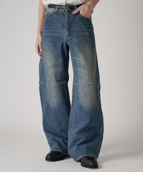 Lui's(ルイス)の「バイカーデニムパンツ(デニムパンツ・メンズ・ブラック/ブルー・34/32/30)」の22枚目の写真