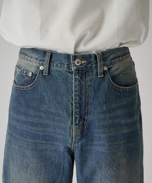 Lui's(ルイス)の「バイカーデニムパンツ(デニムパンツ・メンズ・ブラック/ブルー・34/32/30)」の10枚目の写真