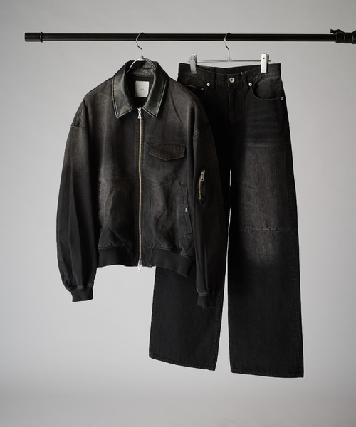 Lui's(ルイス)の「バイカーデニムパンツ(デニムパンツ・メンズ・ブラック/ブルー・34/32/30)」の19枚目の写真