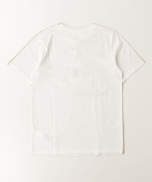 MM6 Maison Margiela(エムエムシックス メゾン マルジェラ)の「MM6 Maison Margiela(エムエムシックス メゾン マルジェラ)Kids & Junior ブランドロゴ半袖Tシャツカットソー(Tシャツ/カットソー・キッズ・ベージュ・12Y/14Y/16Y)」の4枚目の写真