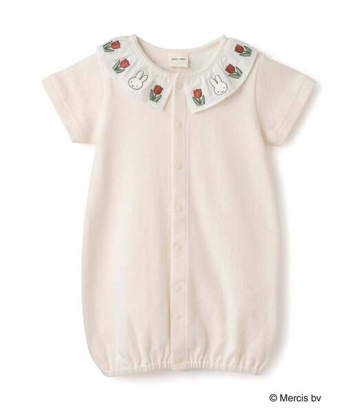 oui, mais... フィリップ・ロンビ　希少 miffy】チューリップ衿2WAYオール（ロンパース）｜petit main