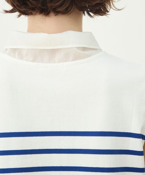 MACPHEE(マカフィー)の「パネルボーダー ノースリーブプルオーバー(Tシャツ/カットソー・レディース・ブルー系その他・S)」の5枚目の写真