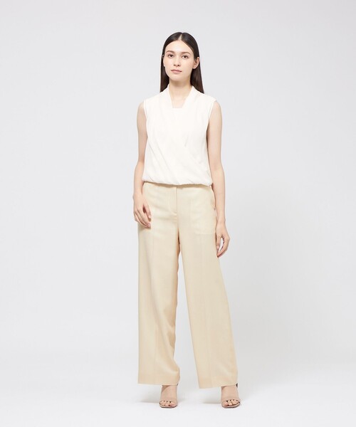 EPOCA(エポカ)の「リライムジョーゼット カシュクールブラウス(シャツ/ブラウス・レディース・ピンク系その他2/ホワイト・40)」の3枚目の写真