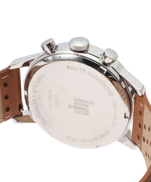 LIP(リップ)の「LIP RALLYE 40MM MECA QUARTZ CHRONOGRAPH 671826(アナログ腕時計・レディース・シルバー・FREE)」の4枚目の写真