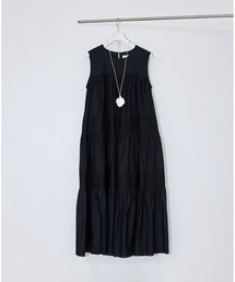 【AAYUSHI for ADAM ET ROPE'】別注Cotton voile long dress