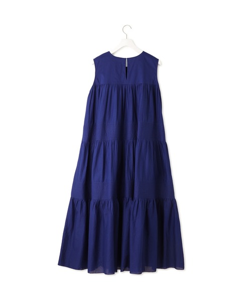 ADAM ET ROPE'(アダムエロペ)の「【AAYUSHI for ADAM ET ROPE'】別注Cotton voile long dress(ワンピース・レディース・ブルー/ブラック/ピンク・FREE)」の9枚目の写真