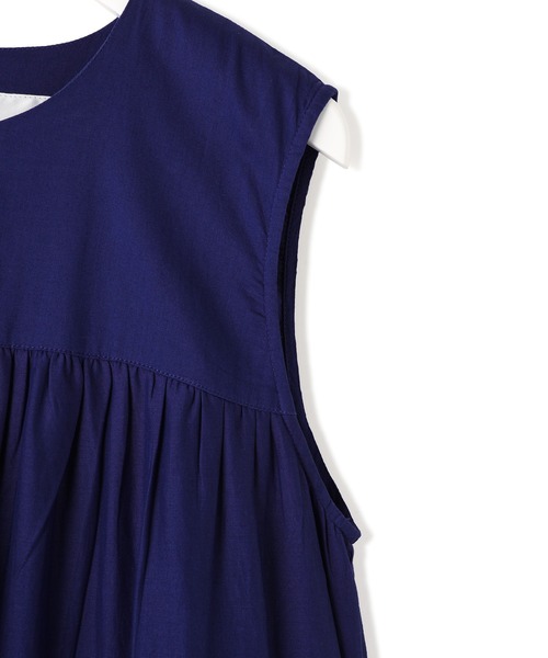 ADAM ET ROPE'(アダムエロペ)の「【AAYUSHI for ADAM ET ROPE'】別注Cotton voile long dress(ワンピース・レディース・ブルー/ブラック/ピンク・FREE)」の11枚目の写真