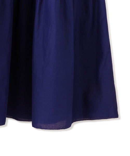 ADAM ET ROPE'(アダムエロペ)の「【AAYUSHI for ADAM ET ROPE'】別注Cotton voile long dress(ワンピース・レディース・ブルー/ブラック/ピンク・FREE)」の13枚目の写真