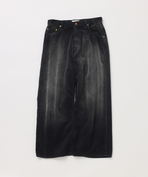 UNFOLLOW(アンフォロー)の「【FOLL / フォル】faded corduroy wardrobe jeans(デニムパンツ・メンズ・ベージュ/グレー・1/2/3)」の1枚目の写真